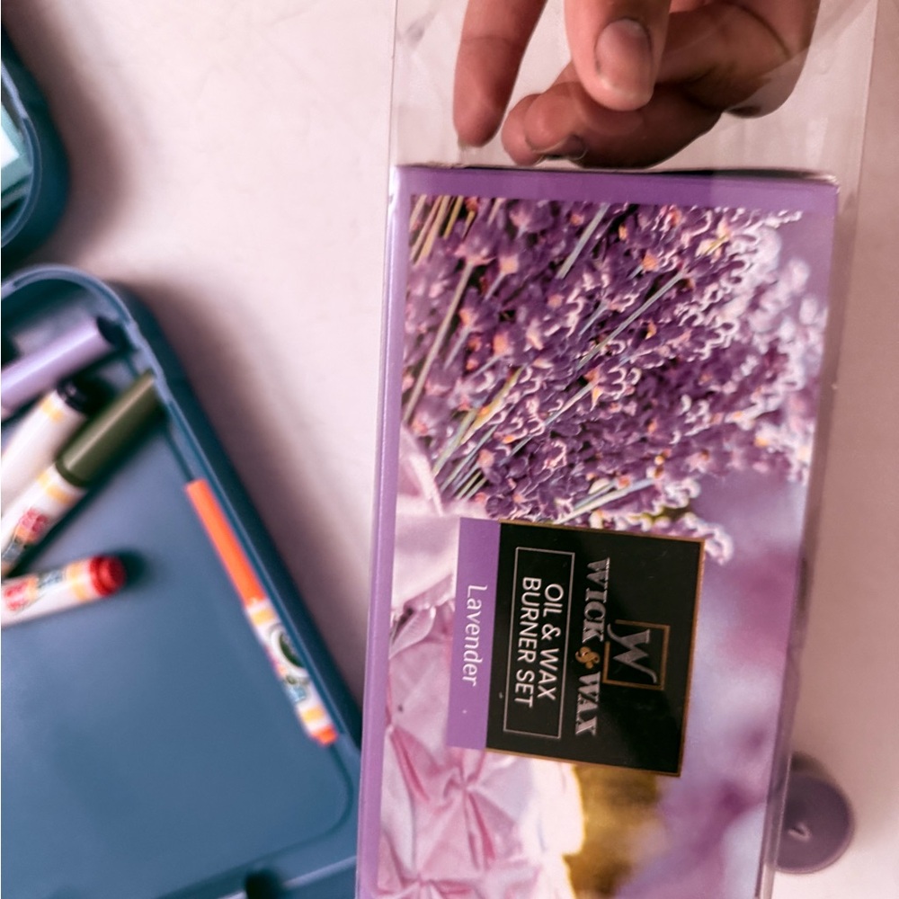 Woodwick Purple Scented Set
